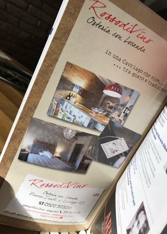 Rossodivino Hotel Cavriago Eksteriør billede